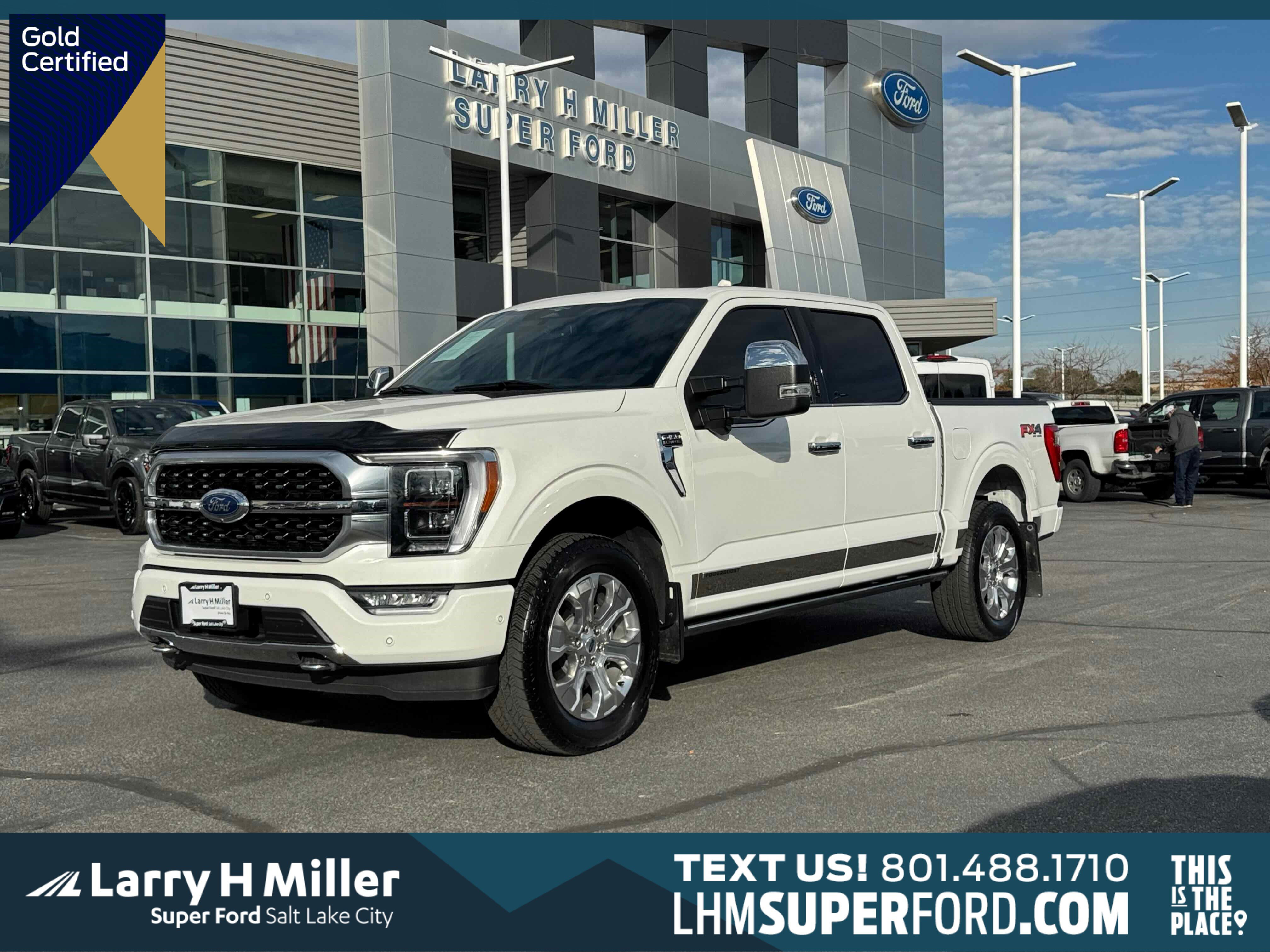 Certified 2023 Ford F150 Platinum w/ Equipment Group 701A High