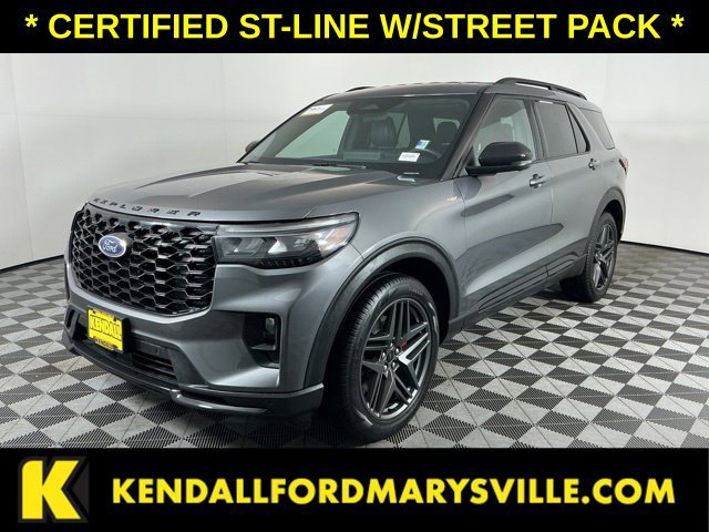 Certified 2025 Ford Explorer ST-Line w/ ST-Line Street Pack