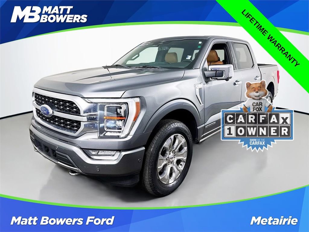 Certified 2023 Ford F150 Platinum w/ Equipment Group 701A High image 1