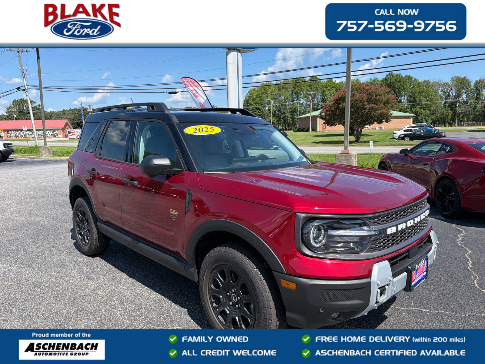 Certified 2025 Ford Bronco Sport Badlands