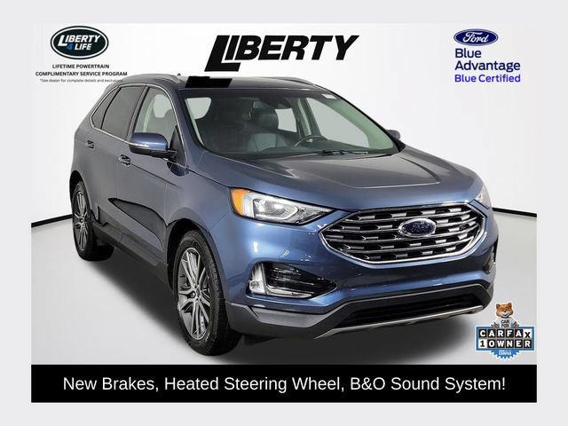 Certified 2019 Ford Edge Titanium w/ Cold Weather Package AWD/4WD 360° Tour