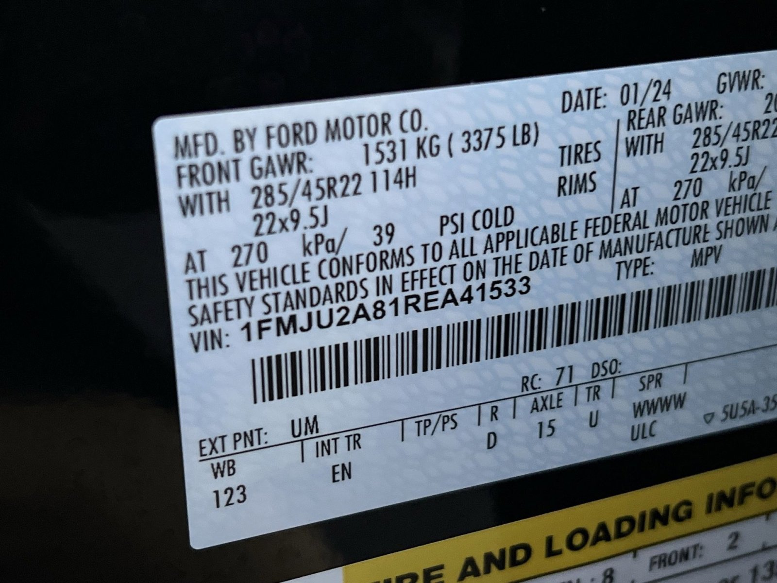 Certified 2024 Ford Expedition Limited image 30