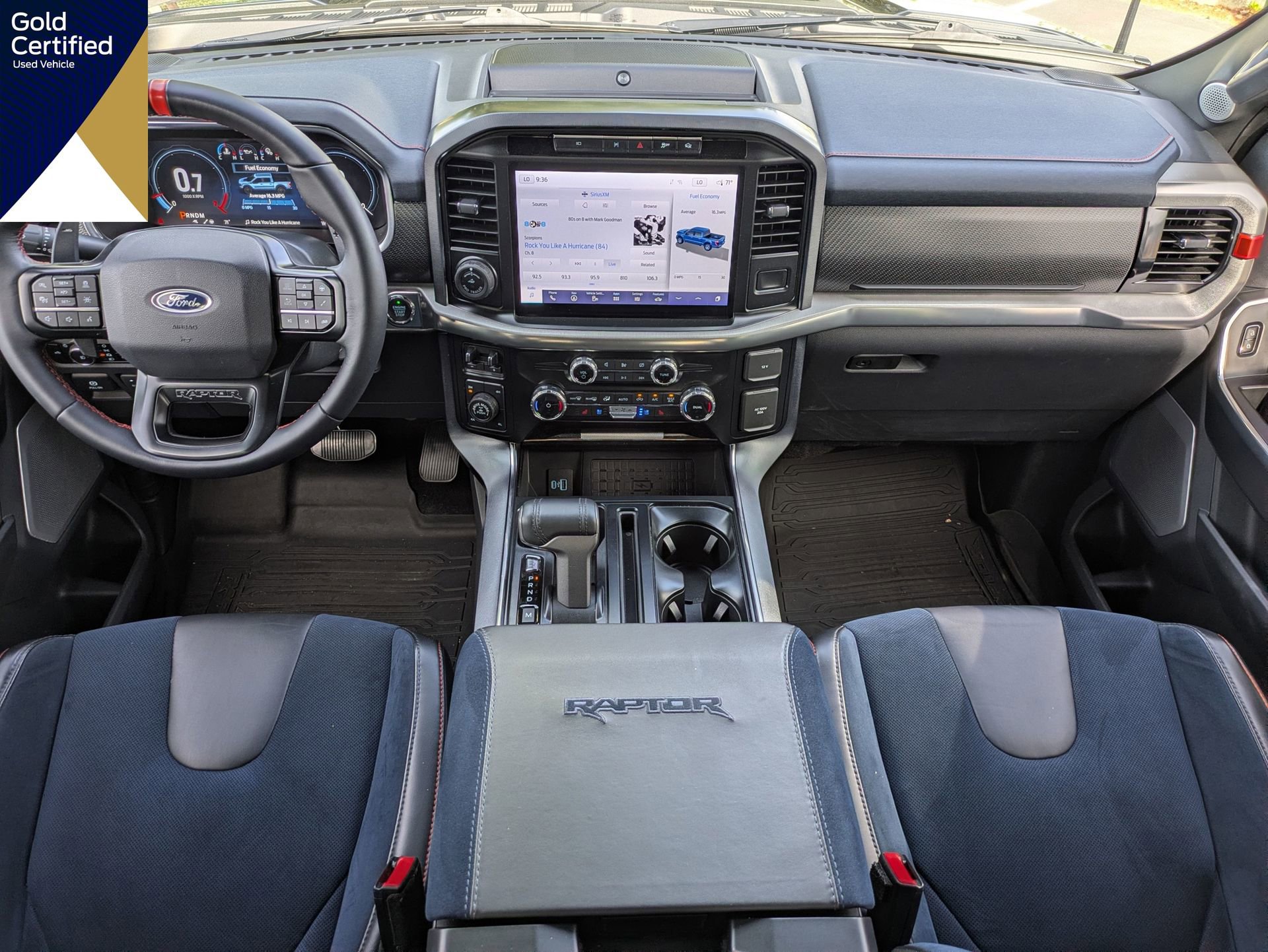 Certified 2023 Ford F150 Raptor w/ Blue Interior Package AWD/4WD image 20