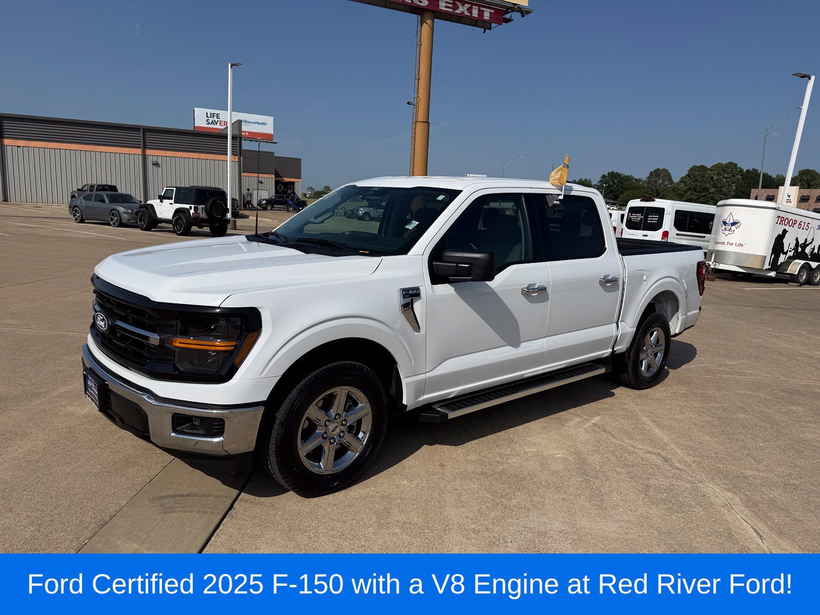 Certified 2025 Ford F150 XLT w/ Equipment Group 301A Standard