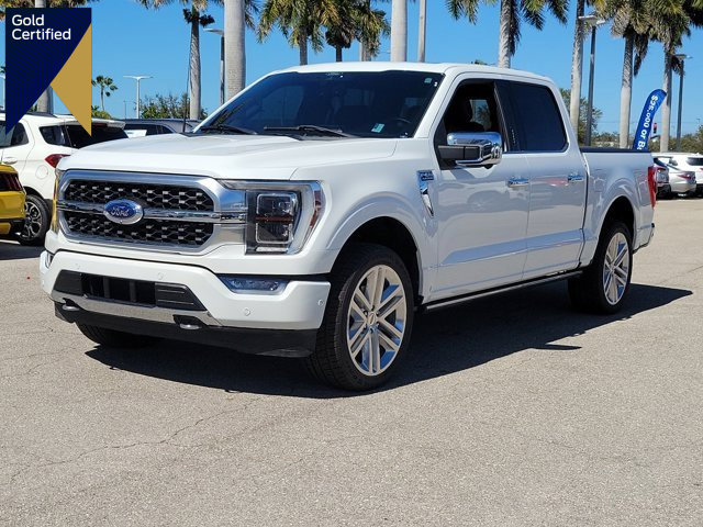 Certified 2021 Ford F150 Platinum w/ Equipment Group 701A High image 1