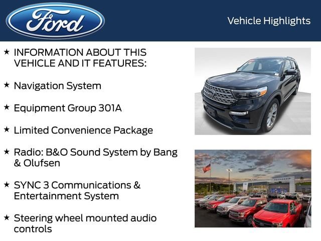 Certified 2022 Ford Explorer Limited w/ Equipment Group 301A AWD/4WD image 5