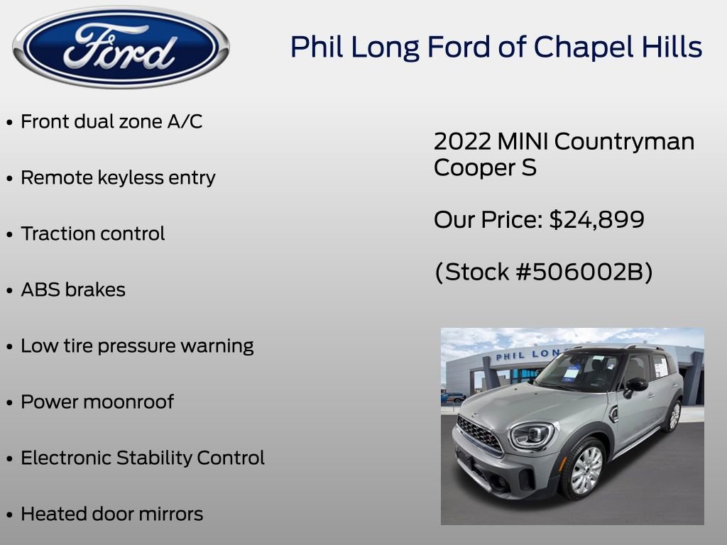 Used 2022 MINI Cooper Countryman S FWD image 37