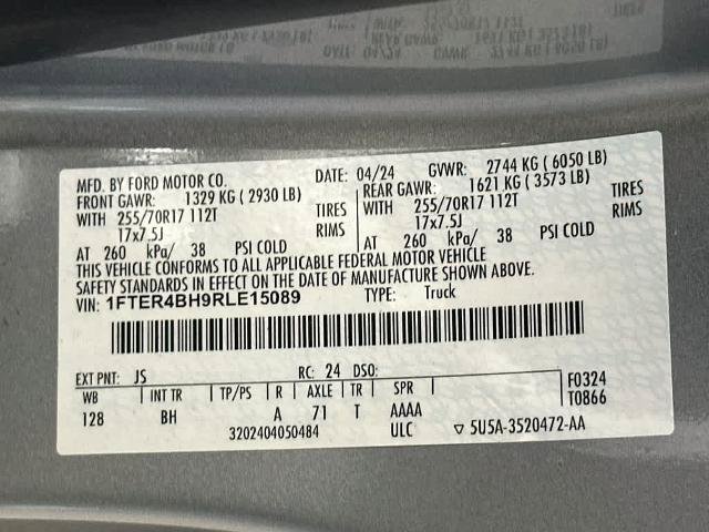 Certified 2024 Ford Ranger XL w/ Trailer Tow Package RWD image 21