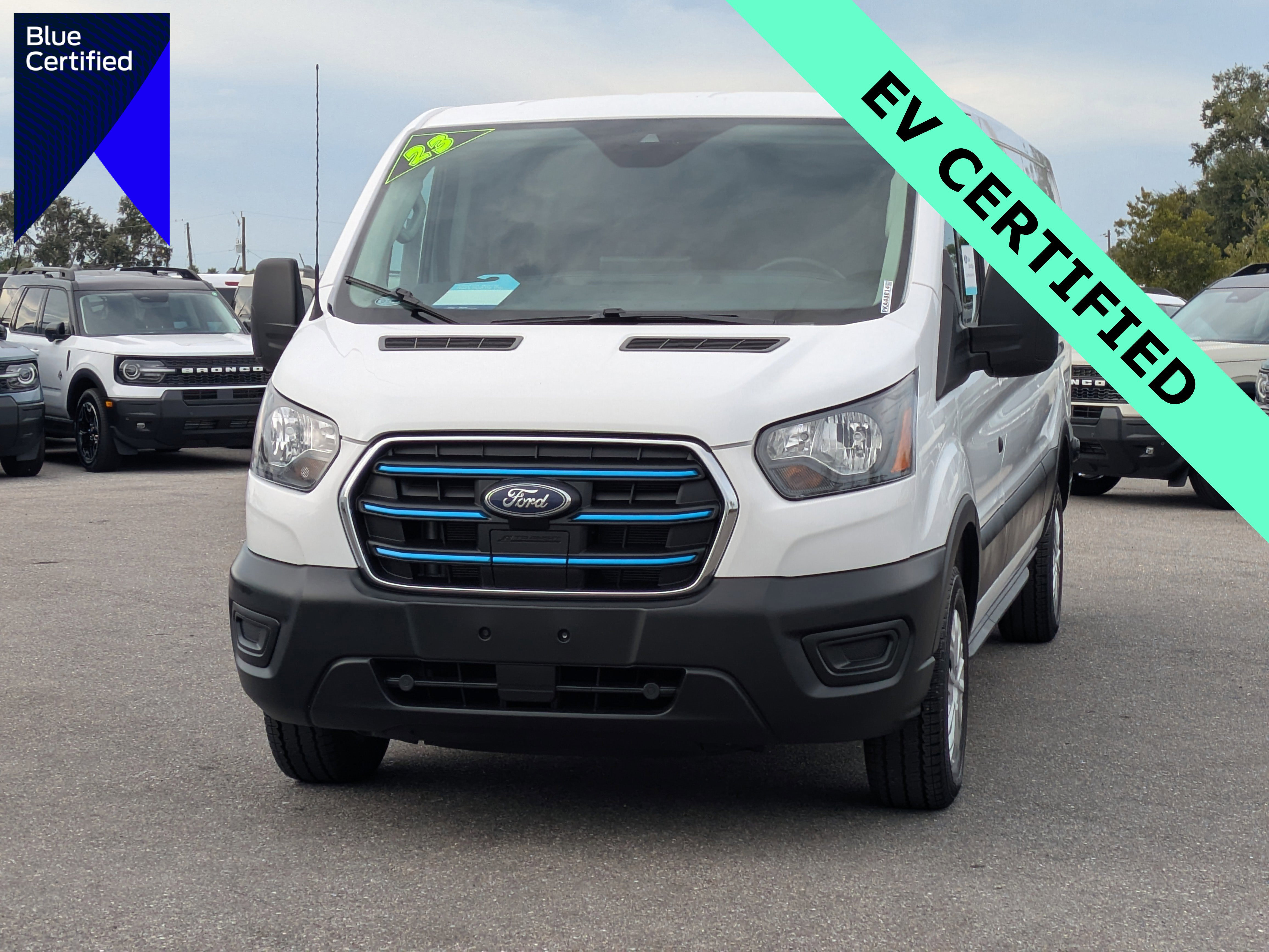 Certified 2023 Ford E-Transit Low Roof w/ Load Area Protection Package image 1