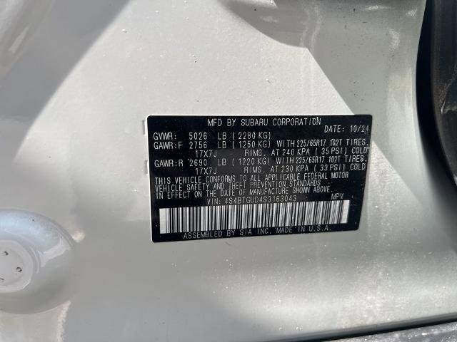 Used 2025 Subaru Outback Wilderness AWD/4WD image 14