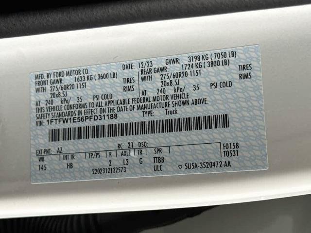 Certified 2023 Ford F150 Lariat AWD/4WD image 23