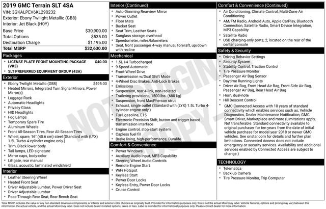 Used 2019 GMC Terrain SLT FWD image 37