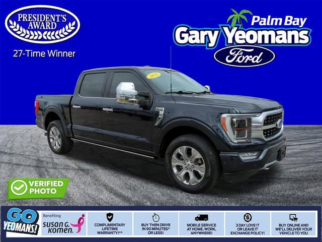 Certified 2021 Ford F150 Platinum w/ Equipment Group 701A High