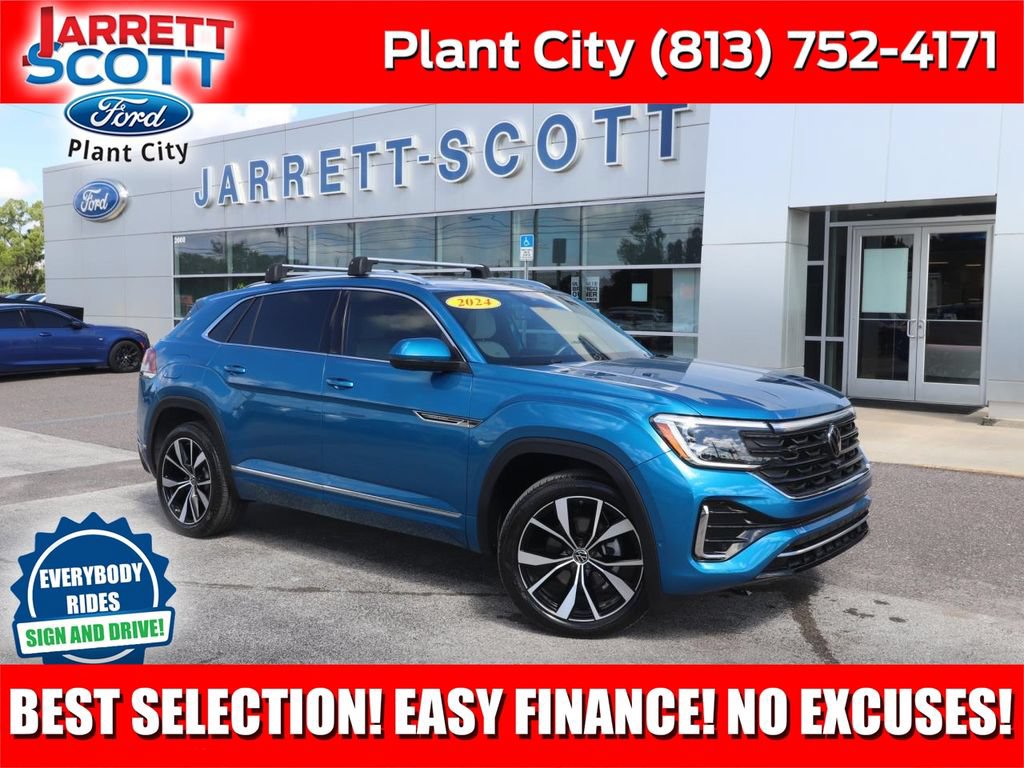 Used 2024 Volkswagen Atlas Cross Sport SEL Premium R-Line AWD/4WD image 1