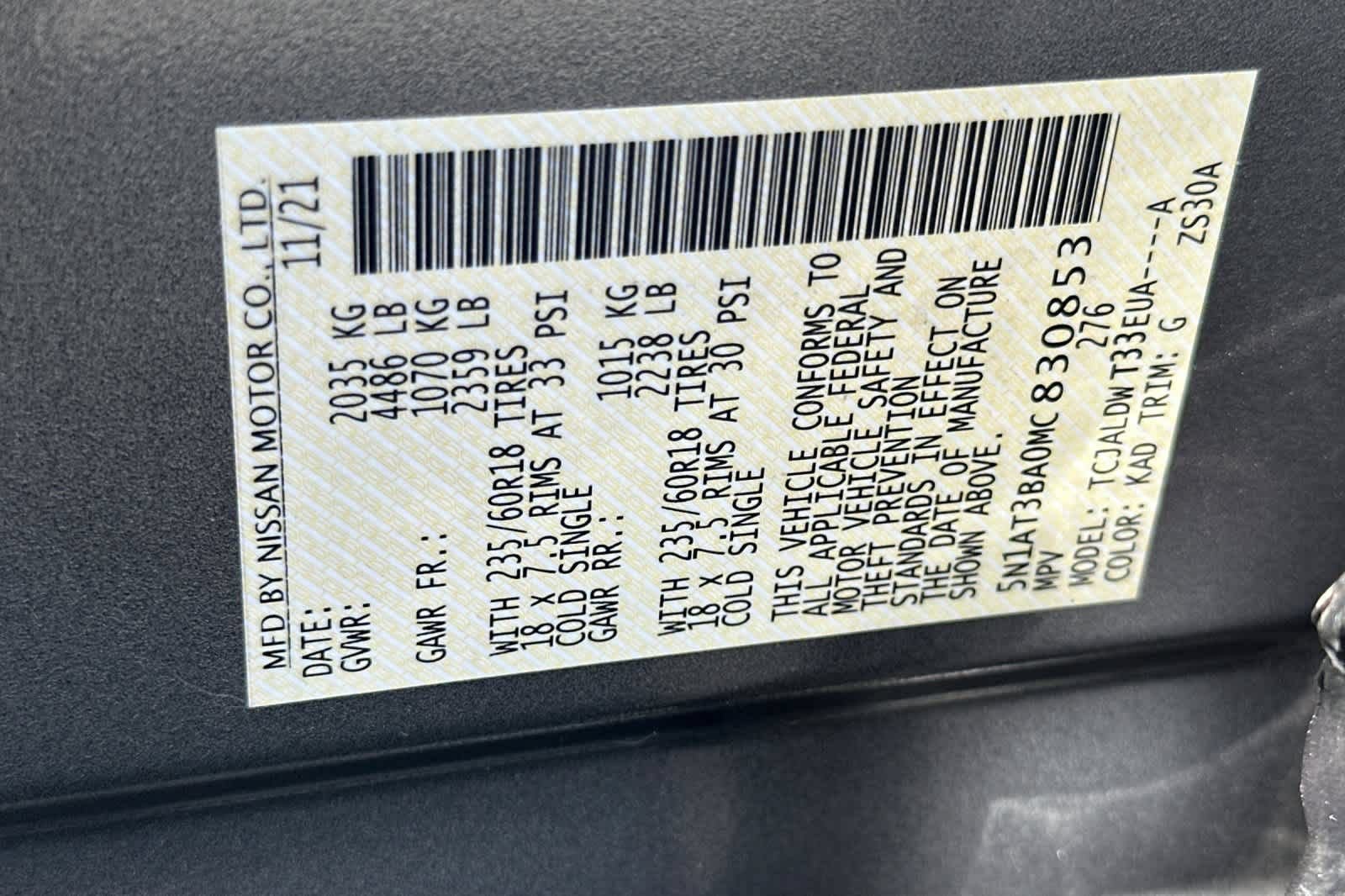 Used 2021 Nissan Rogue SV FWD image 30