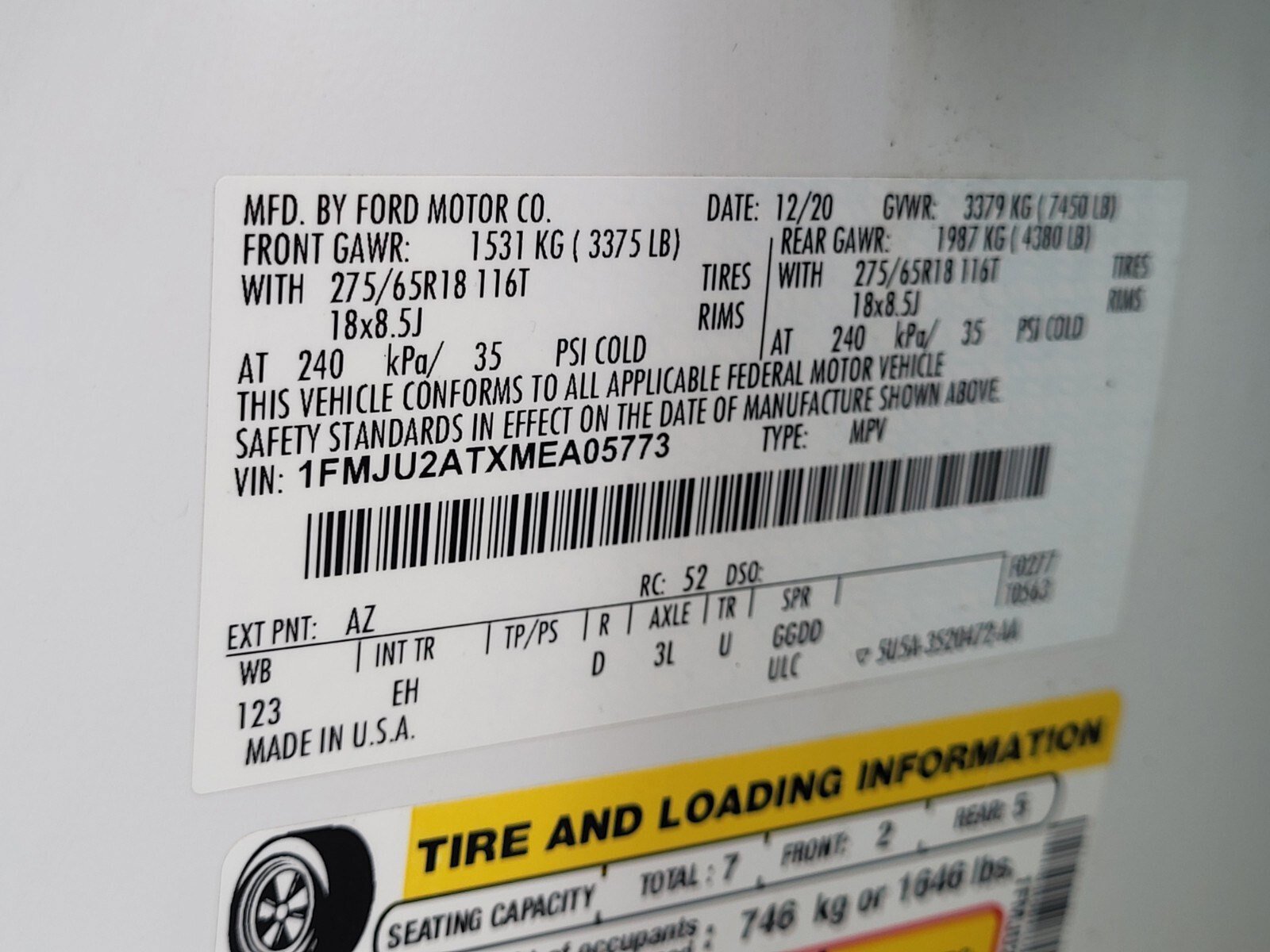 Certified 2021 Ford Expedition Limited image 34