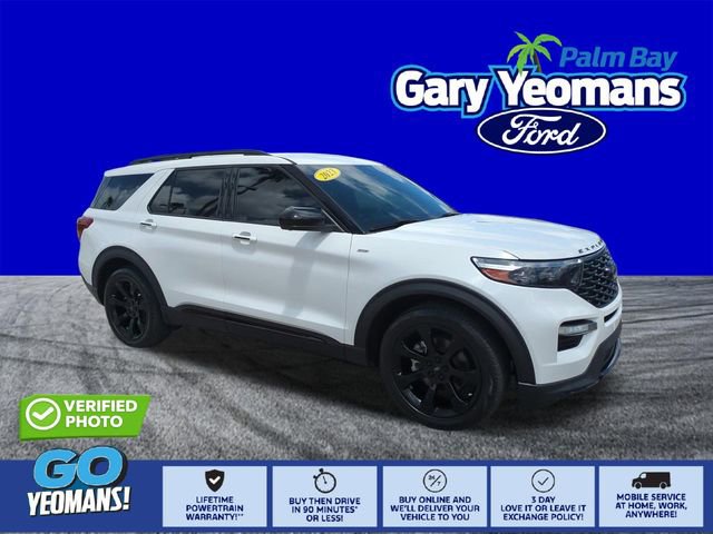 Certified 2023 Ford Explorer ST-Line w/ Class IV Trailer Tow Package