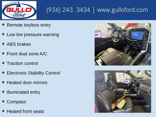 Certified 2022 Ford F150 Platinum w/ Equipment Group 701A High AWD/4WD image 5
