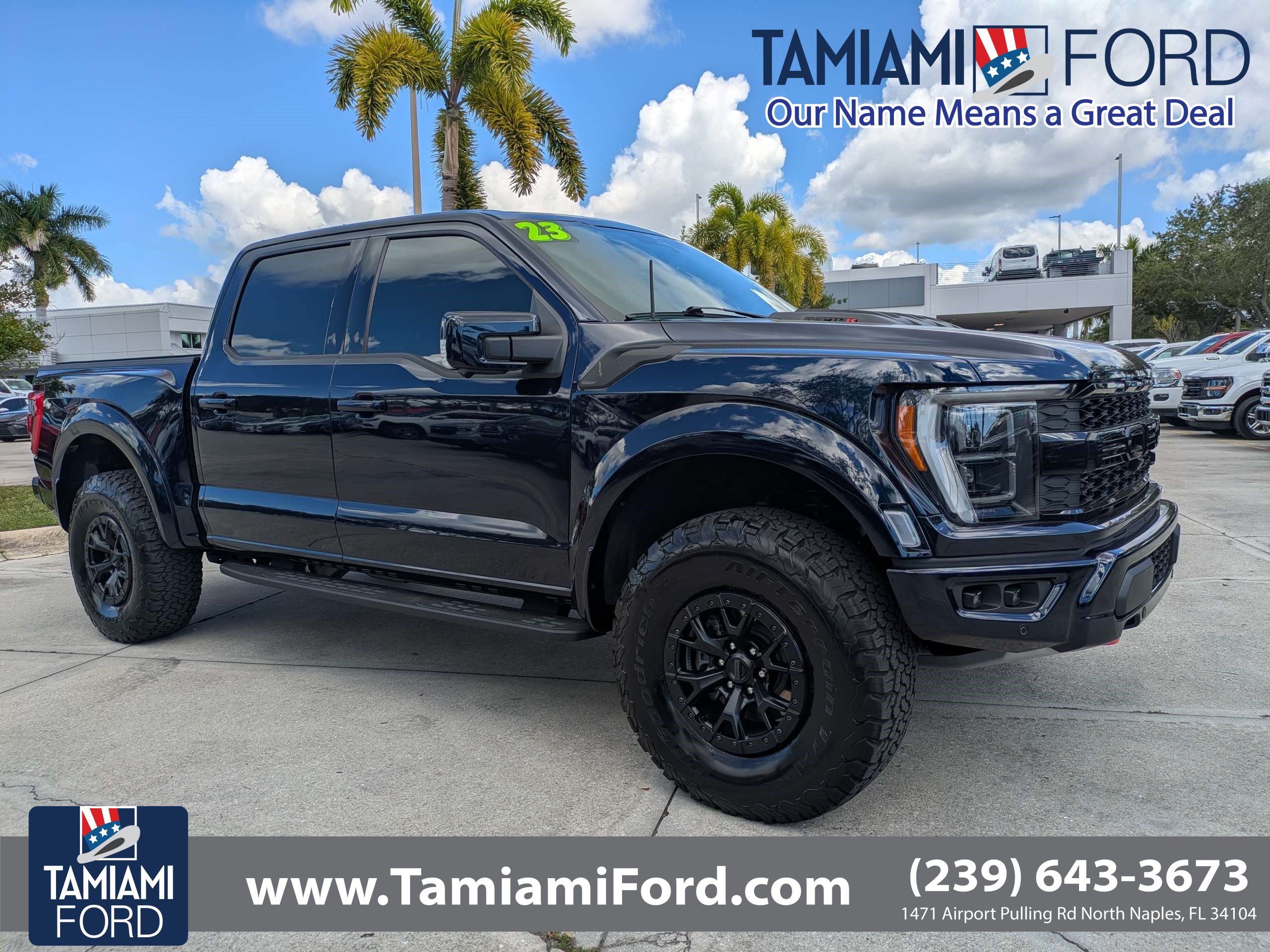 Certified 2023 Ford F150 Raptor w/ Equipment Group 802A Raptor R AWD/4WD image 1