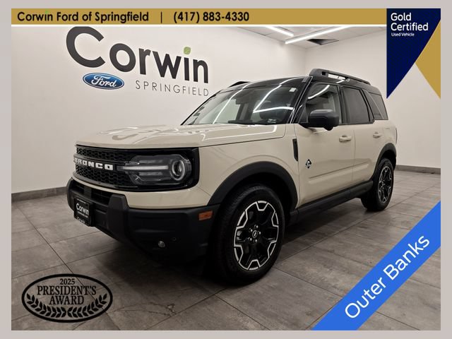 Certified 2025 Ford Bronco Sport Outer Banks w/ Outer Banks Tech Package+
