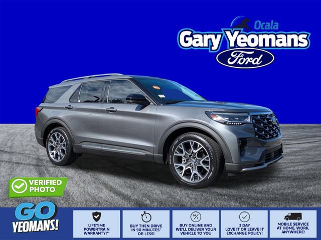 Certified 2025 Ford Explorer Platinum w/ Ultimate Package RWD image 1