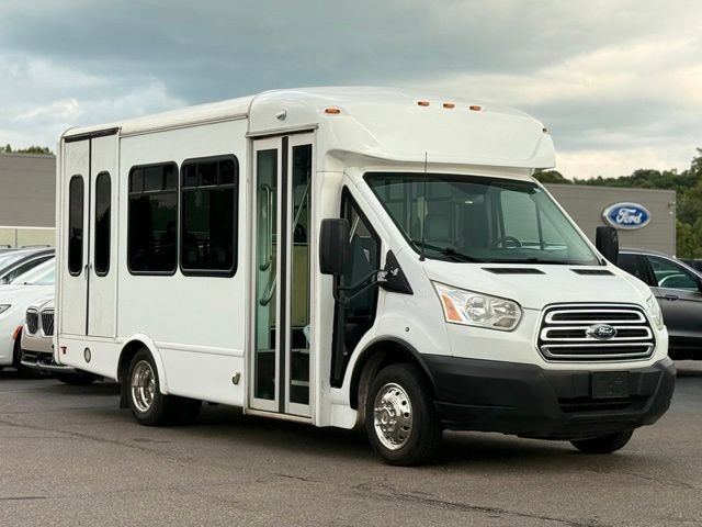Certified 2019 Ford Transit 350 138 DRW w/ Shuttle Bus Prep Package RWD image 36
