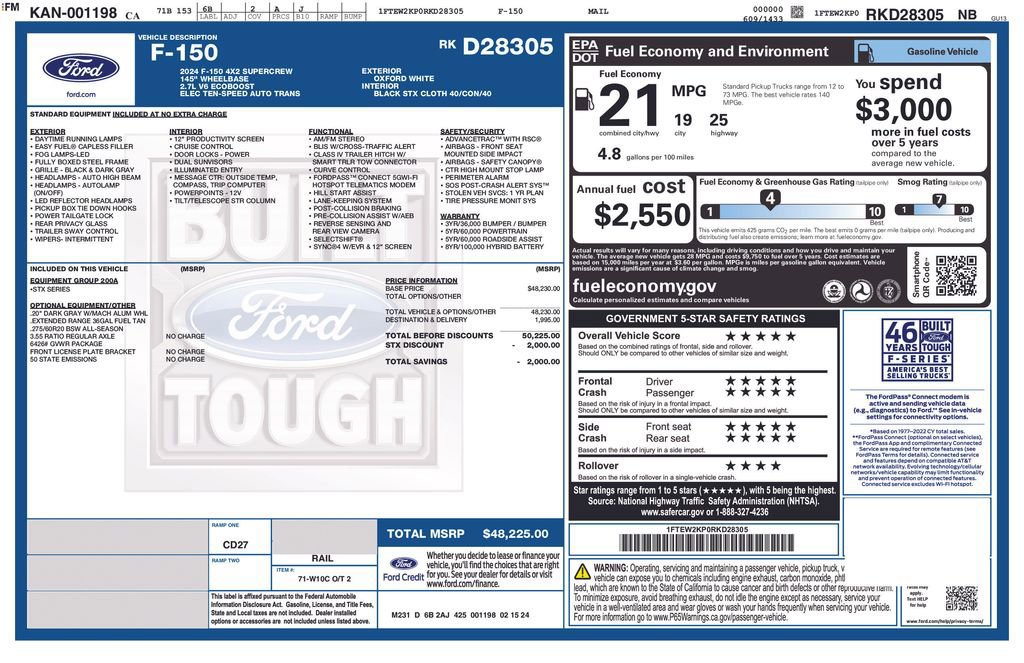 Certified 2024 Ford F150 STX image 7
