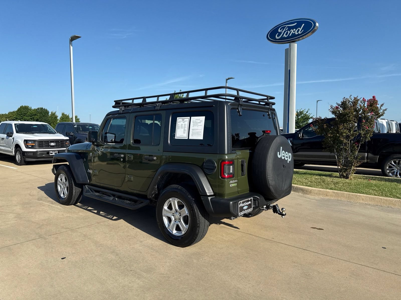 Used 2020 Jeep Wrangler Unlimited Sport S AWD/4WD video 3
