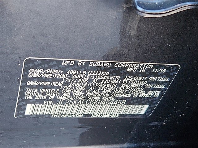 Used 2019 Subaru Forester Premium w/ All-Weather Package image 26