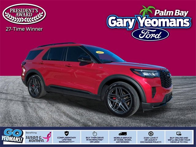 Certified 2025 Ford Explorer ST-Line w/ Premium Package