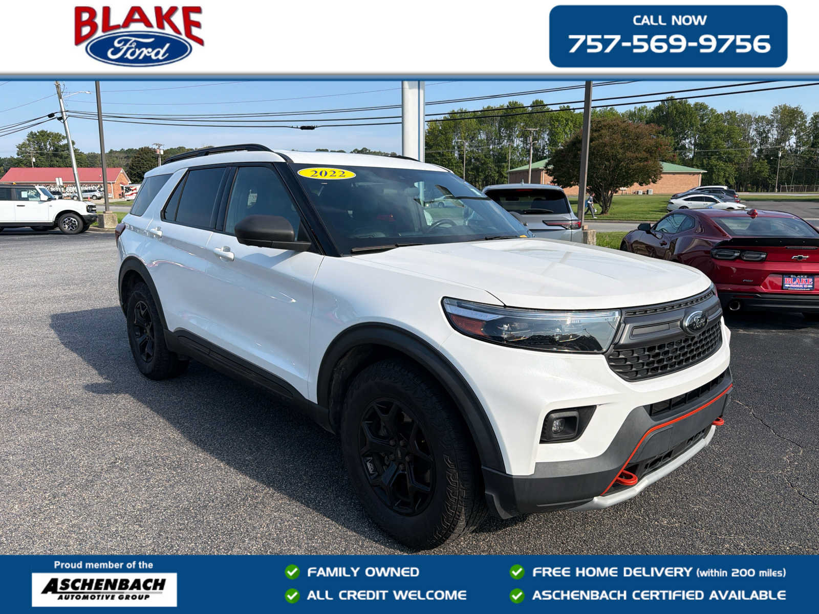 Certified 2022 Ford Explorer Timberline