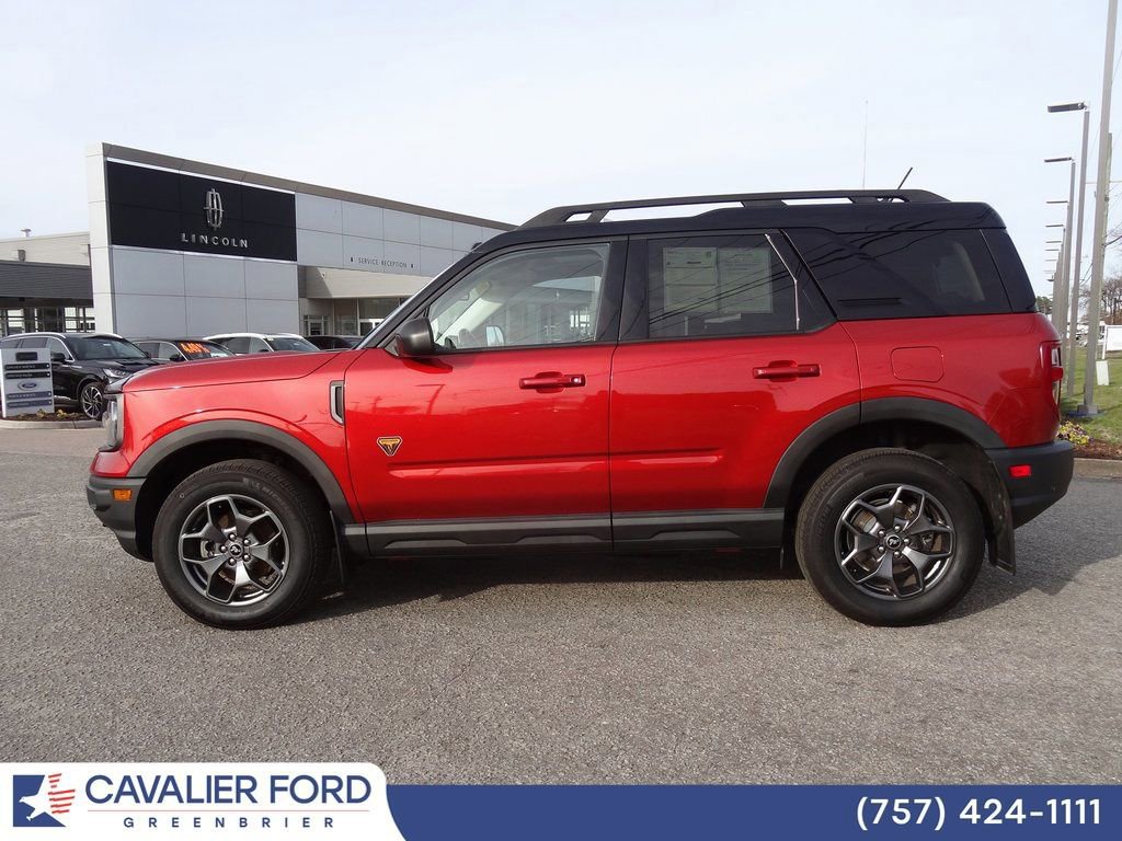 Certified 2022 Ford Bronco Sport Badlands w/ Premium Package image 7