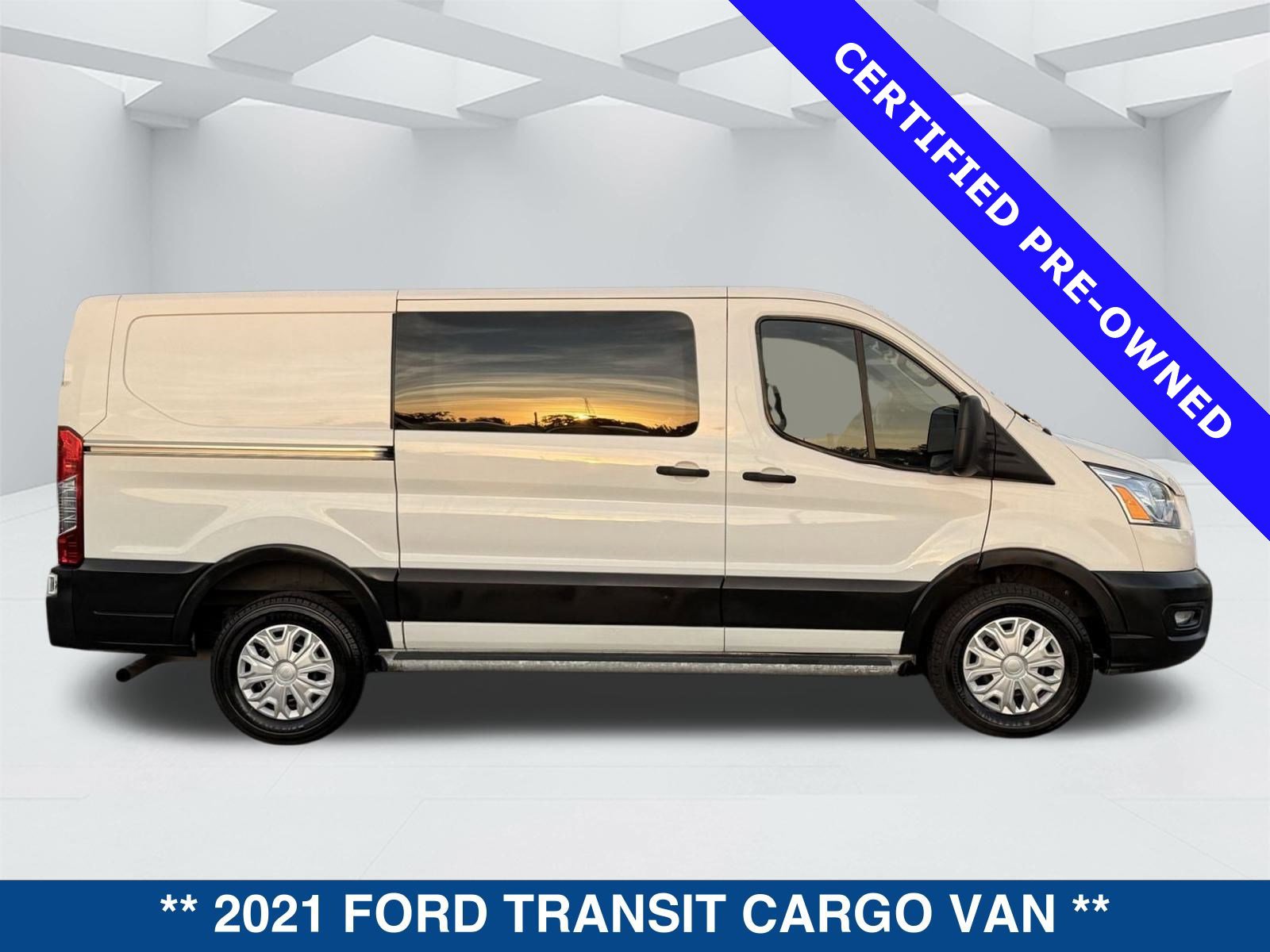 Certified 2021 Ford Transit 250 BASE w/ Exterior Upgrade Package image 3