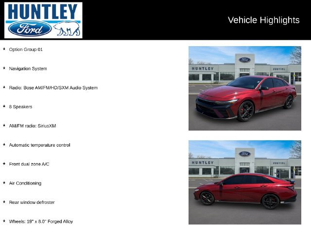 Used 2024 Hyundai Elantra N FWD image 2