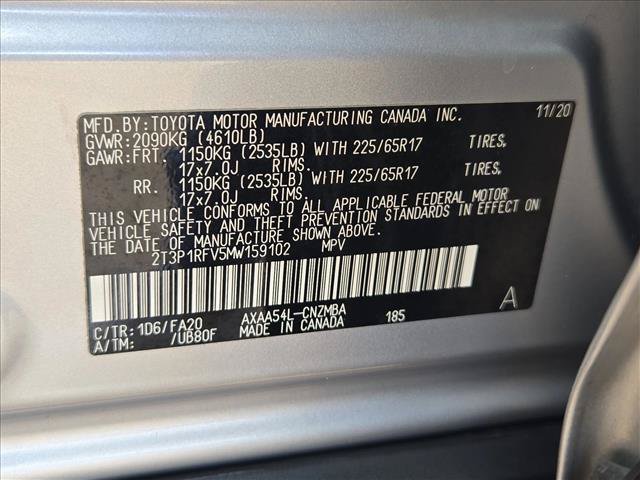 Used 2021 Toyota RAV4 XLE AWD/4WD image 24