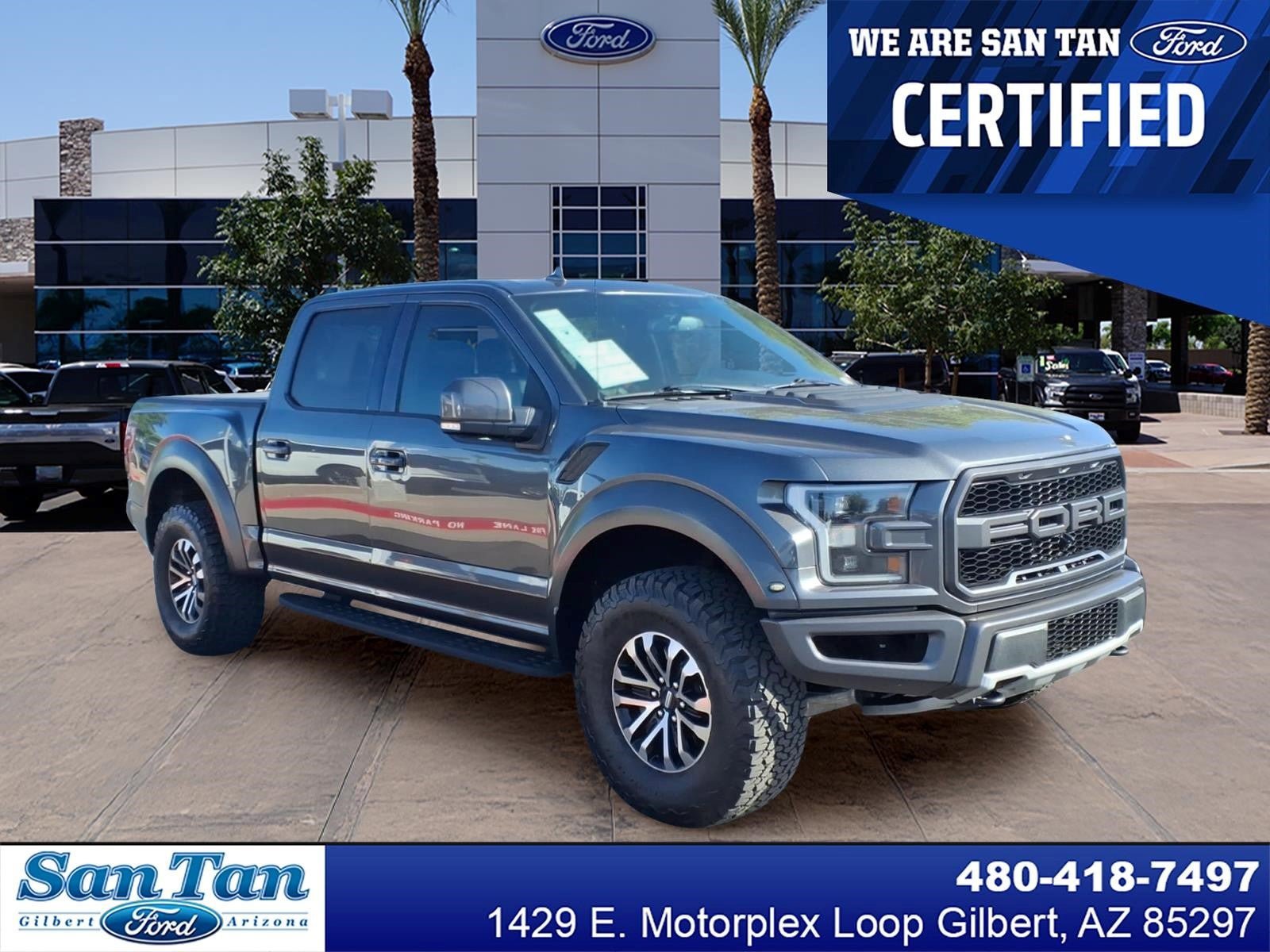 Certified 2019 Ford F150 Raptor w/ Equipment Group 802A Luxury AWD/4WD image 1