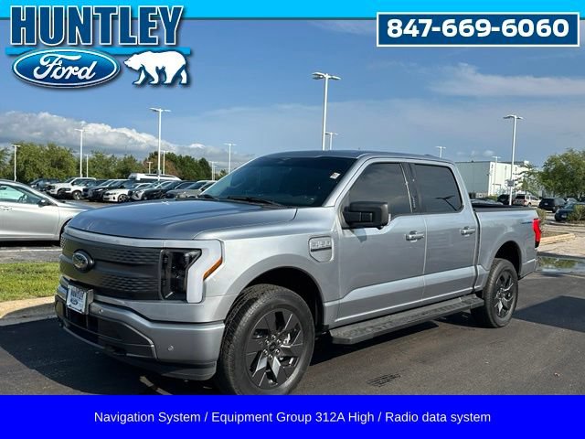 Certified 2023 Ford F150 Lightning XLT w/ Equipment Group 312A High AWD/4WD image 1