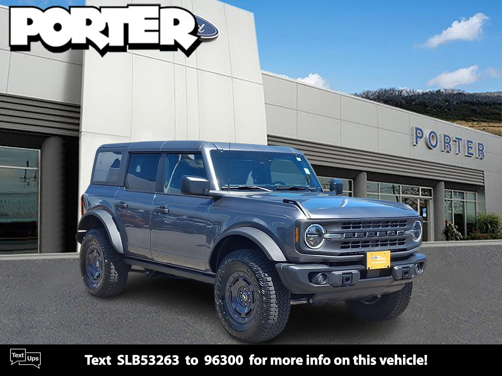 Certified 2025 Ford Bronco Big Bend w/ Black Diamond Package AWD/4WD image 9