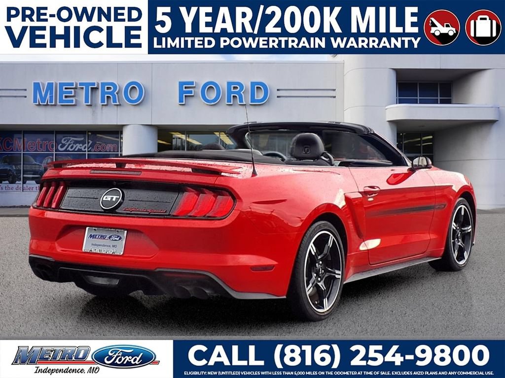 Certified 2021 Ford Mustang GT Premium w/ Equipment Group 401A RWD image 3