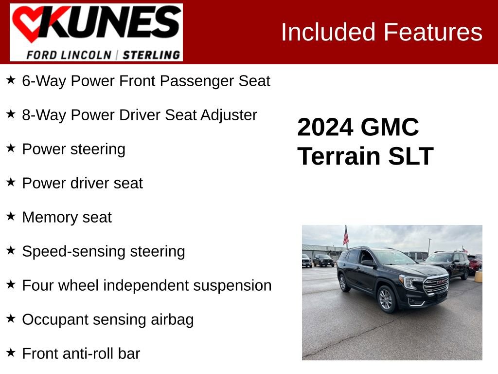 Used 2024 GMC Terrain SLT image 3