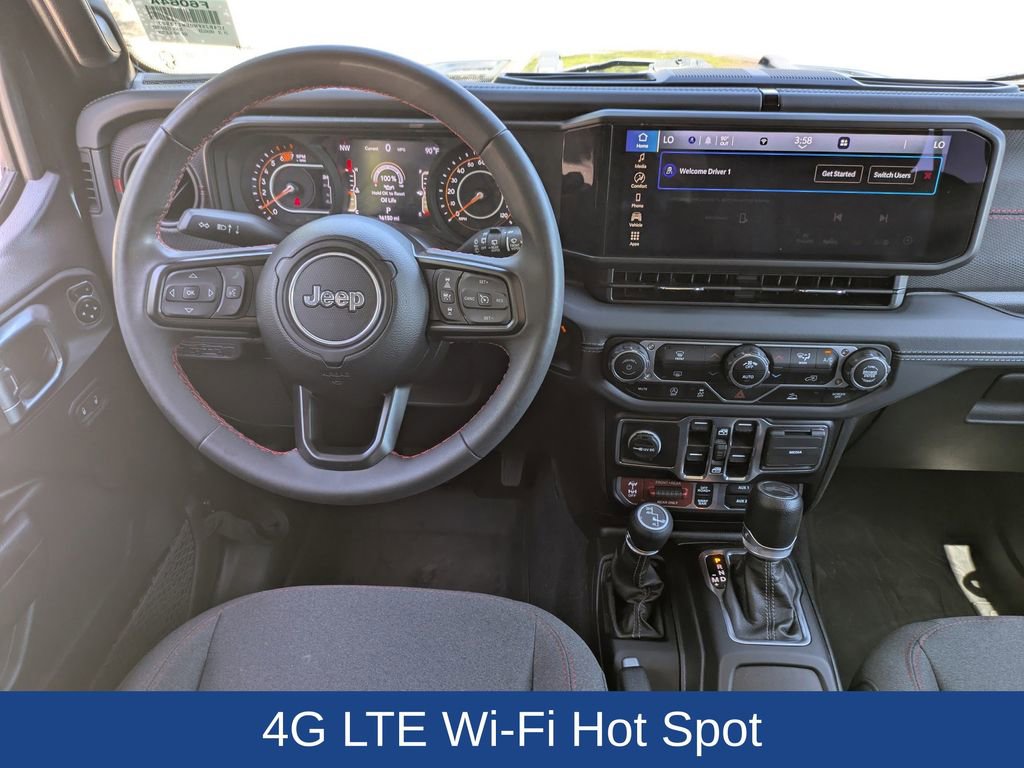 Used 2024 Jeep Wrangler Unlimited Rubicon w/ XTREMEE 35" Tire Package image 17