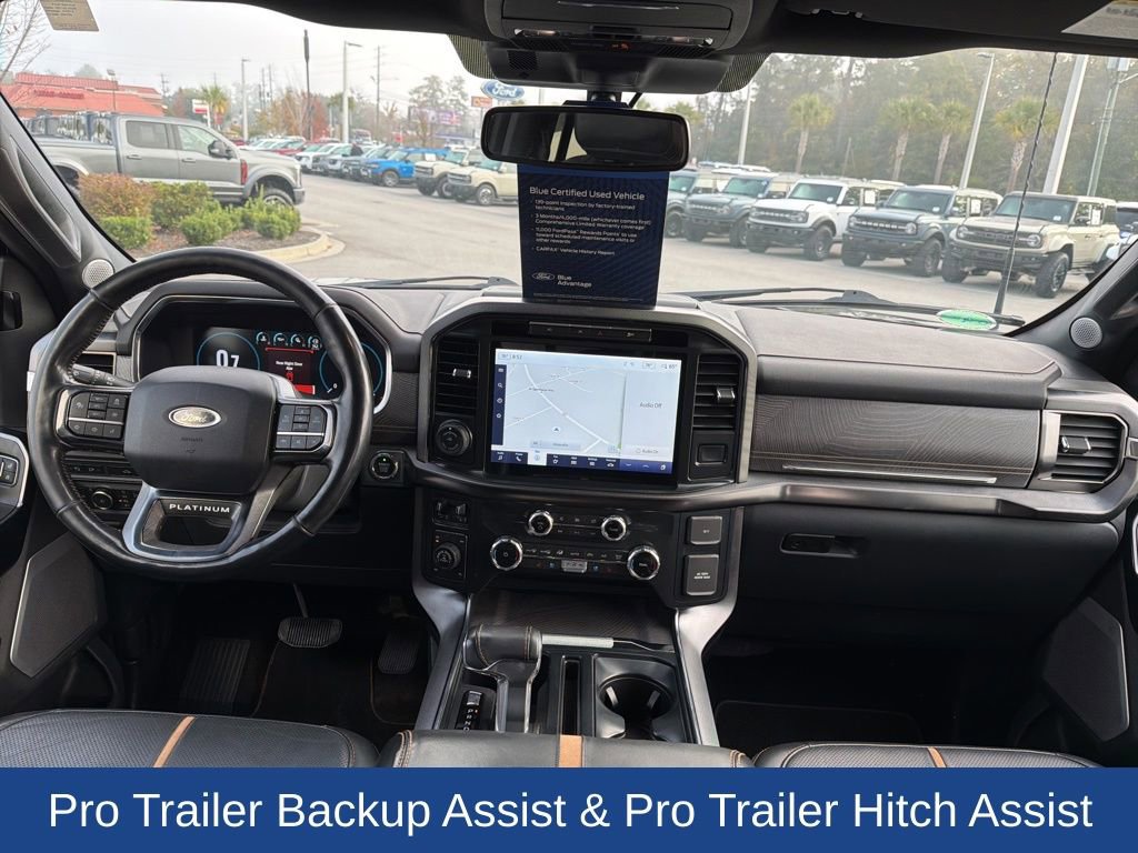 Certified 2023 Ford F150 Platinum w/ Equipment Group 701A High image 14