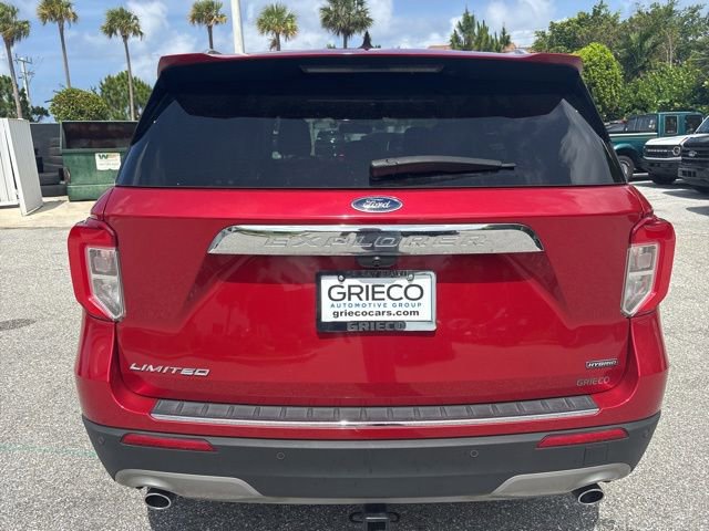 Certified 2022 Ford Explorer Limited w/ Hybrid Equipment Group 310A RWD image 3