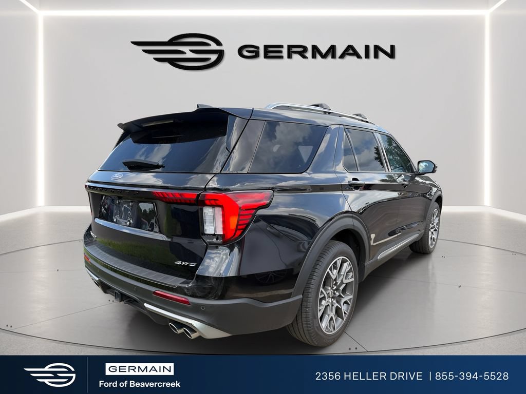 Certified 2025 Ford Explorer Platinum w/ Ultimate Package AWD/4WD image 4