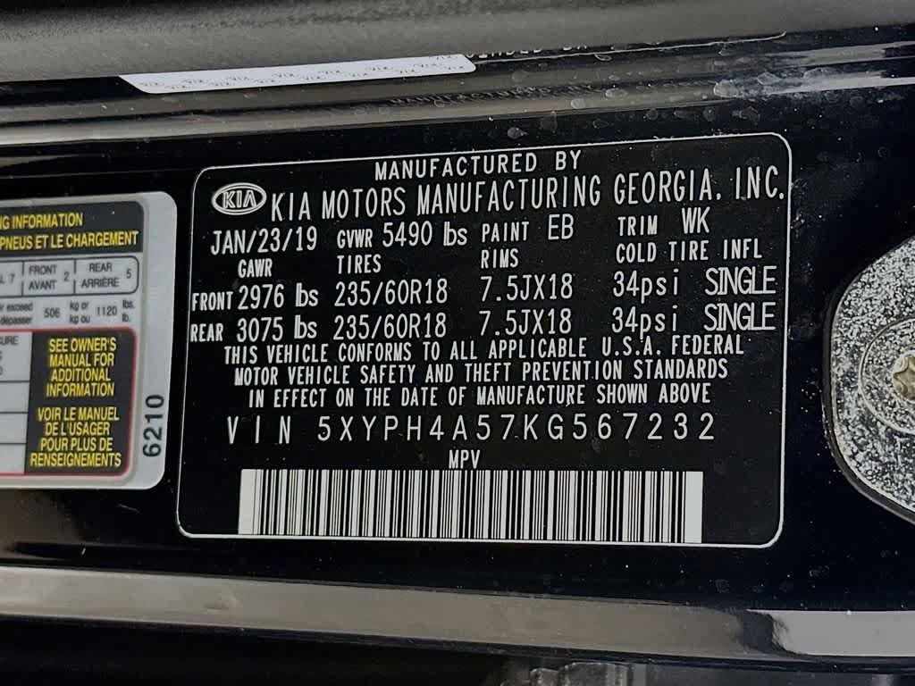 Used 2019 Kia Sorento EX FWD image 23