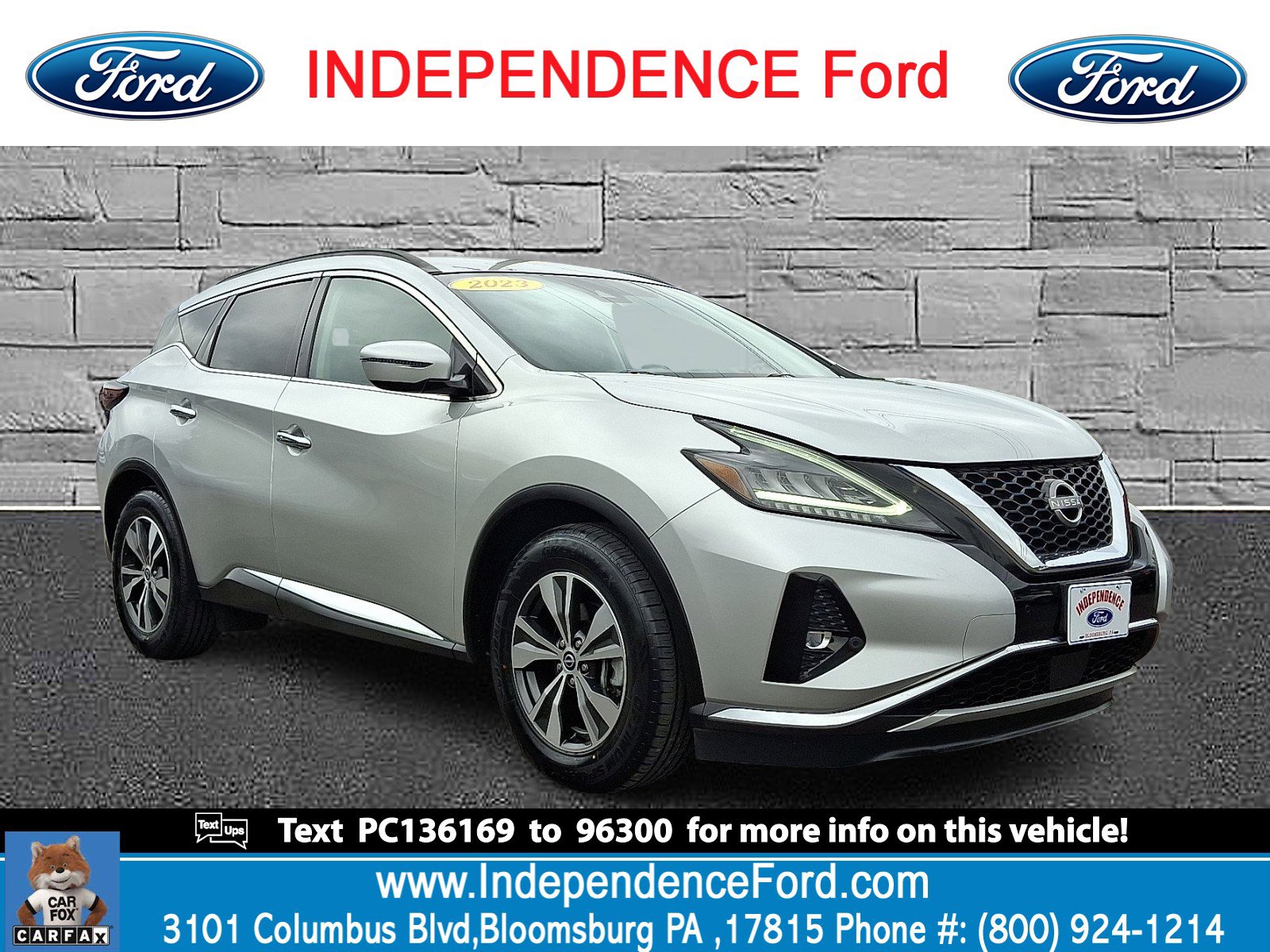 Used 2023 Nissan Murano SV image 1