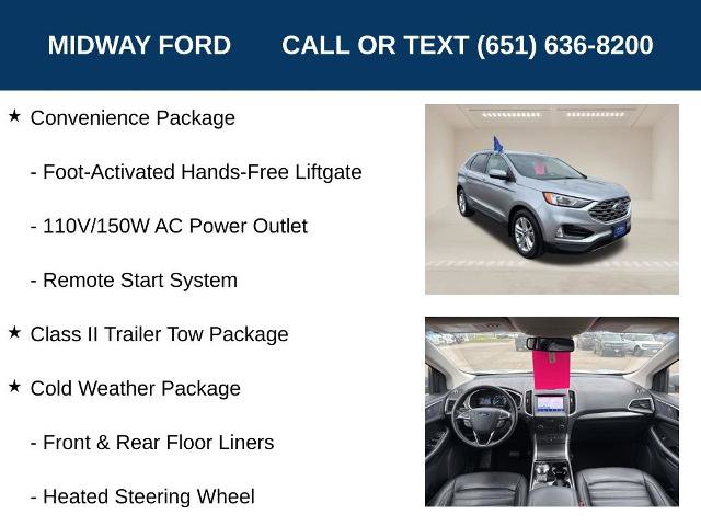 Certified 2020 Ford Edge SEL w/ Convenience Package AWD/4WD image 12