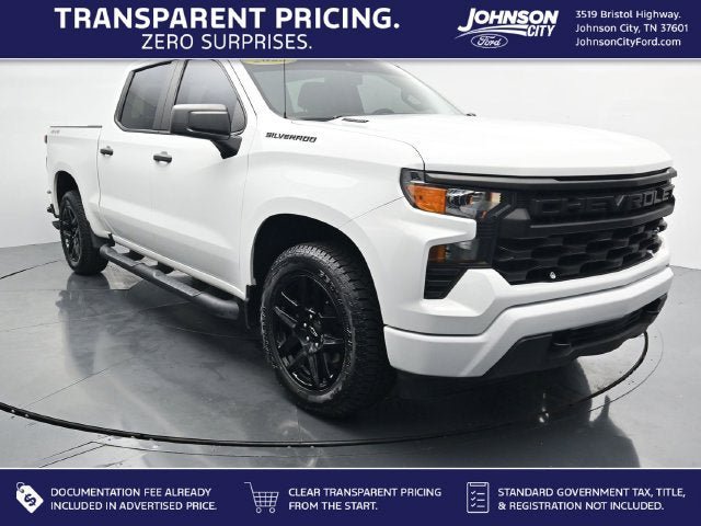 Used 2025 Chevrolet Silverado 1500 Custom w/ Turbomax Blackout Package
