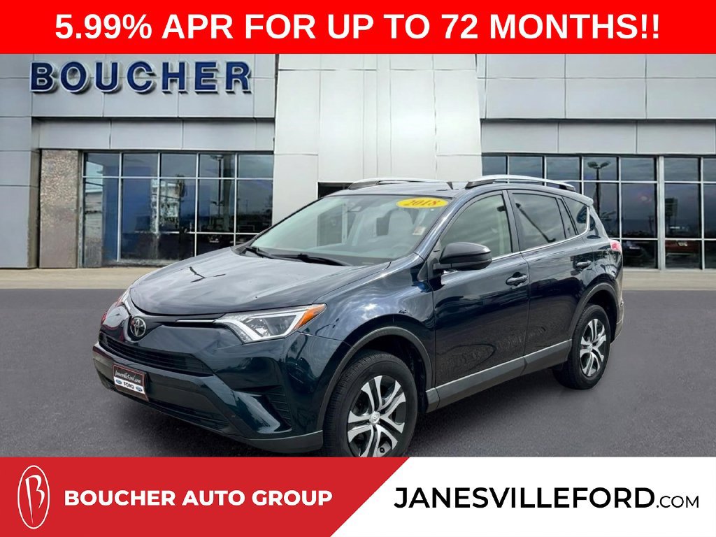 Used 2018 Toyota RAV4 LE w/ All Weather Liner Package FWD image 1