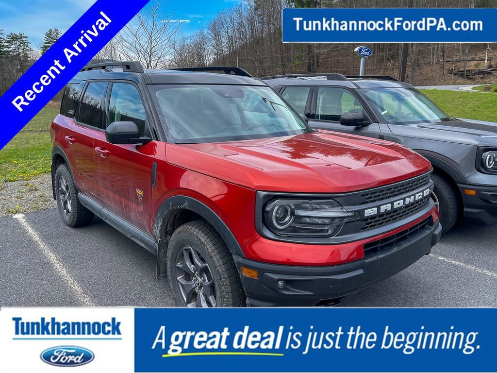 Certified 2022 Ford Bronco Sport Badlands w/ Premium Package AWD/4WD image 1